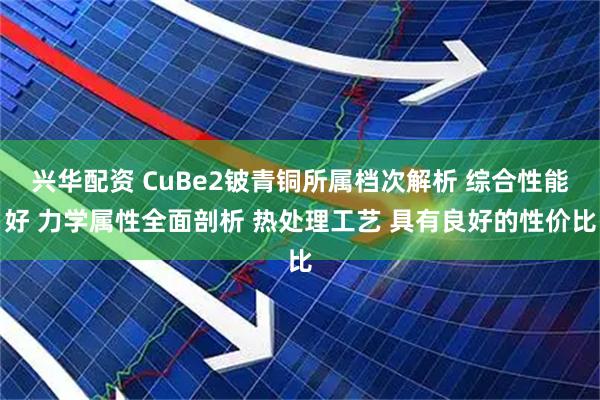 兴华配资 CuBe2铍青铜所属档次解析 综合性能好 力学属性全面剖析 热处理工艺 具有良好的性价比