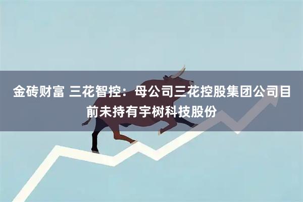 金砖财富 三花智控：母公司三花控股集团公司目前未持有宇树科技股份