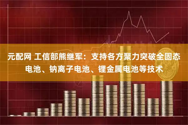 元配网 工信部熊继军：支持各方聚力突破全固态电池、钠离子电池、锂金属电池等技术